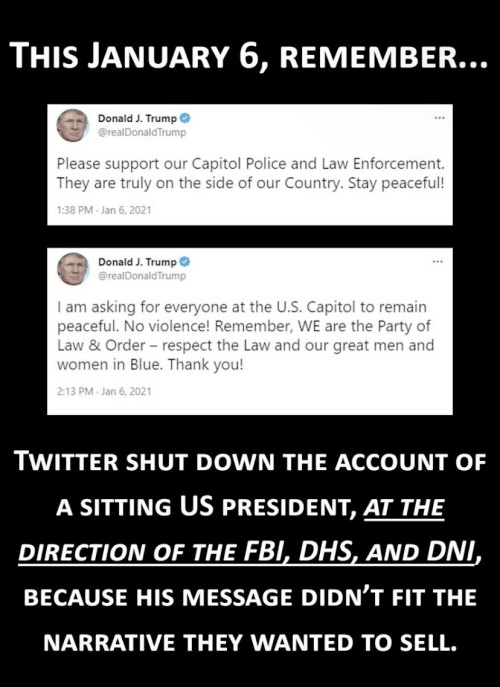 Trump didn't cause the problem, Twitter censored him